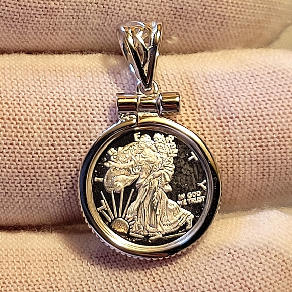 Other - 🌟 Standing Liberty Pendant Solid .999 Fine Silver Wearable Investment Unis…